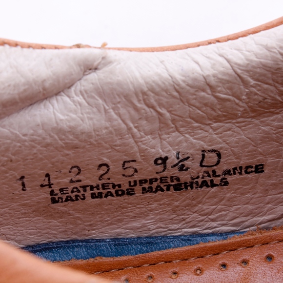 ANTICA CUOIERIA Beige/Camel Leather Oxfords - Picture 3 of 8